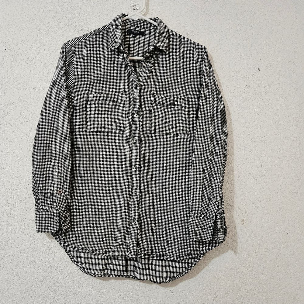 Madewell Gingham Shirt Size XS